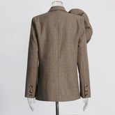 Luxury Detachable Floral Blazer